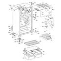 Hotpoint CTX17BABBRAA cabinet diagram