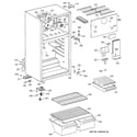 Hotpoint CTX14BABJRWW cabinet diagram