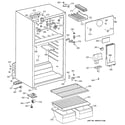 Hotpoint CTX16CABMLAA cabinet diagram