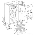 Hotpoint HTS16BBMBLAA cabinet diagram