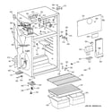 Hotpoint HTS16BCMBLWW cabinet diagram
