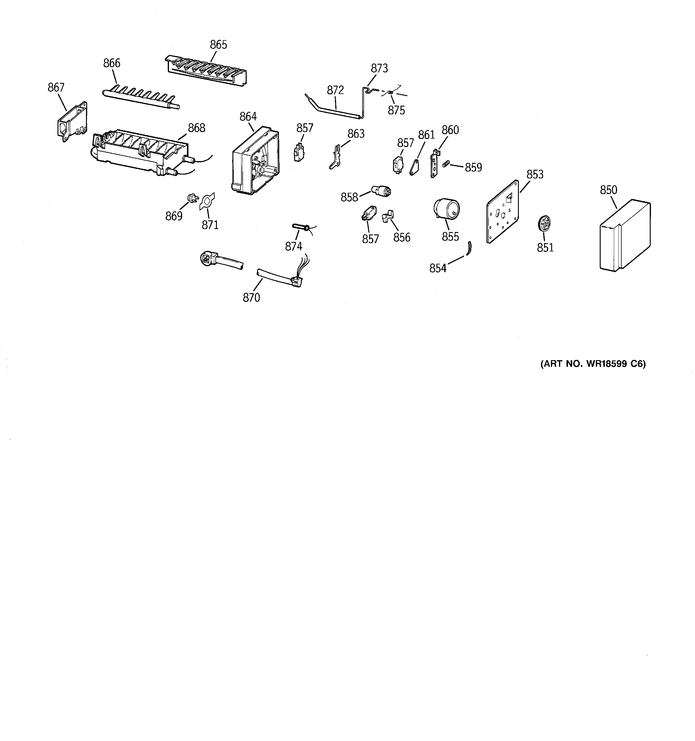 Hotpoint CSK30DRBHAA freezer door diagram