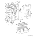 Hotpoint HTS15BCRERWW cabinet diagram