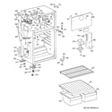 Hotpoint HTS17BCRFLWW cabinet diagram