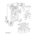Hotpoint HTH15BBRELWW cabinet diagram
