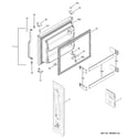 Hotpoint HTM18IBPGRSA freezer door diagram