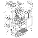 Hotpoint RGA520PW4 range parts diagram