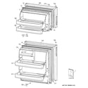 Hotpoint HTR16ABSARCC doors diagram