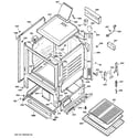 Hotpoint RGB524PEH4WH body parts diagram