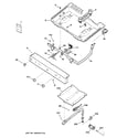 Hotpoint RGB528PEN1WW gas & burner parts diagram