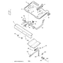 Hotpoint RGB524PEA3WH gas & burner parts diagram