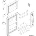 GE GTE18GSHBRSS doors diagram