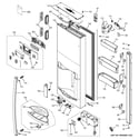 GE GFE29HMEDES dispenser door diagram