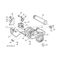 GE DCCB330EJ0WC blower & motor assembly diagram