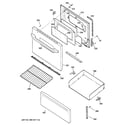 Hotpoint RB526DH1WW door & drawer parts diagram