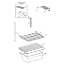Hotpoint CTX18CABLLAA shelf parts diagram