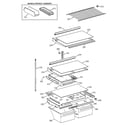 Hotpoint CTT21GABNRAA shelf parts diagram