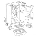 Hotpoint CTX14EYBHRAA cabinet diagram