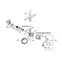Hotpoint HDA3230Z04WW motor-pump mechanism diagram