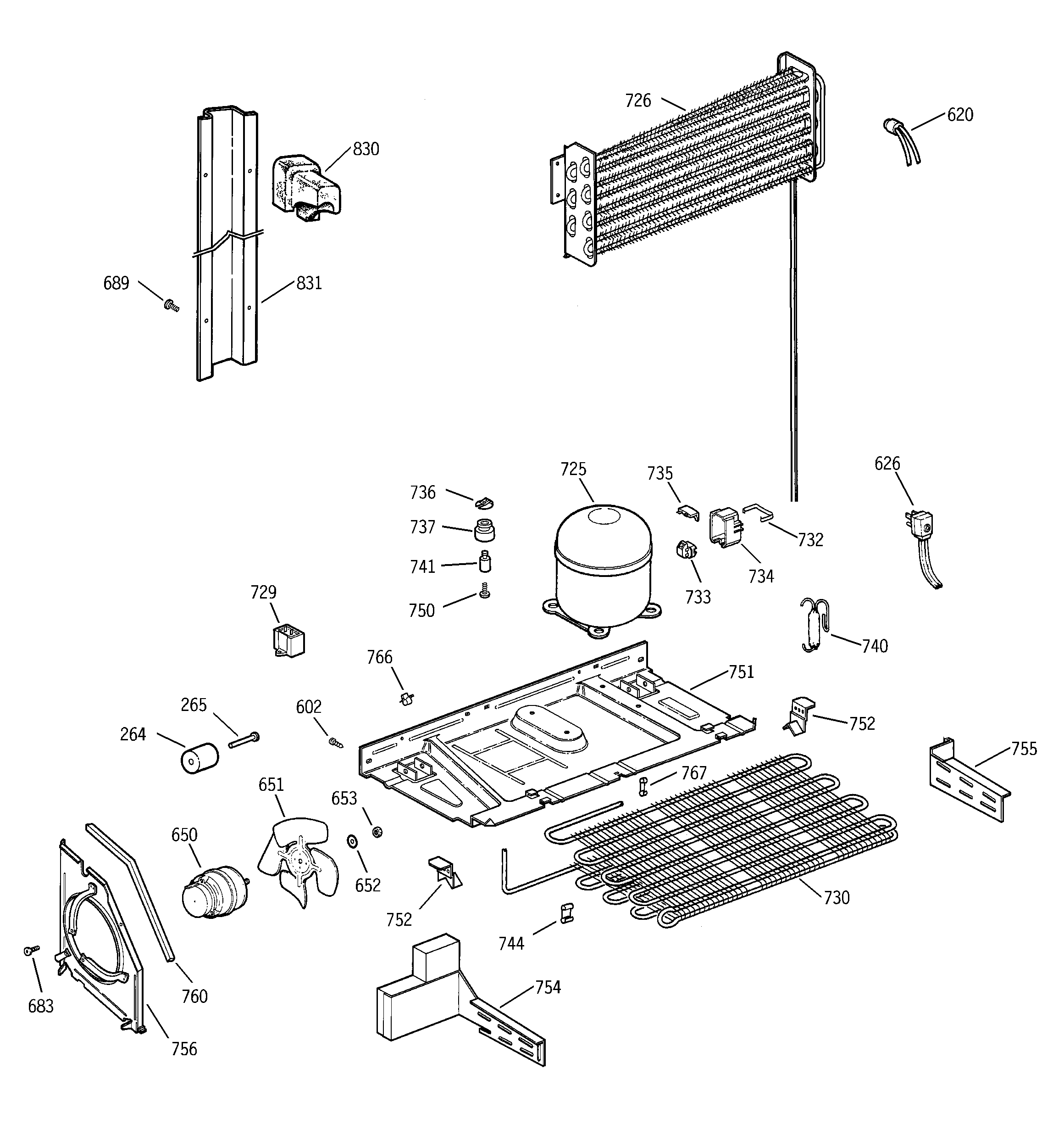 Hotpoint CTX21GACARWW unit parts diagram