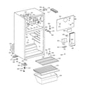 Hotpoint CTX14AYBJRWW cabinet diagram