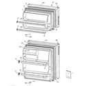 Hotpoint CTX14AYBNLWW doors diagram