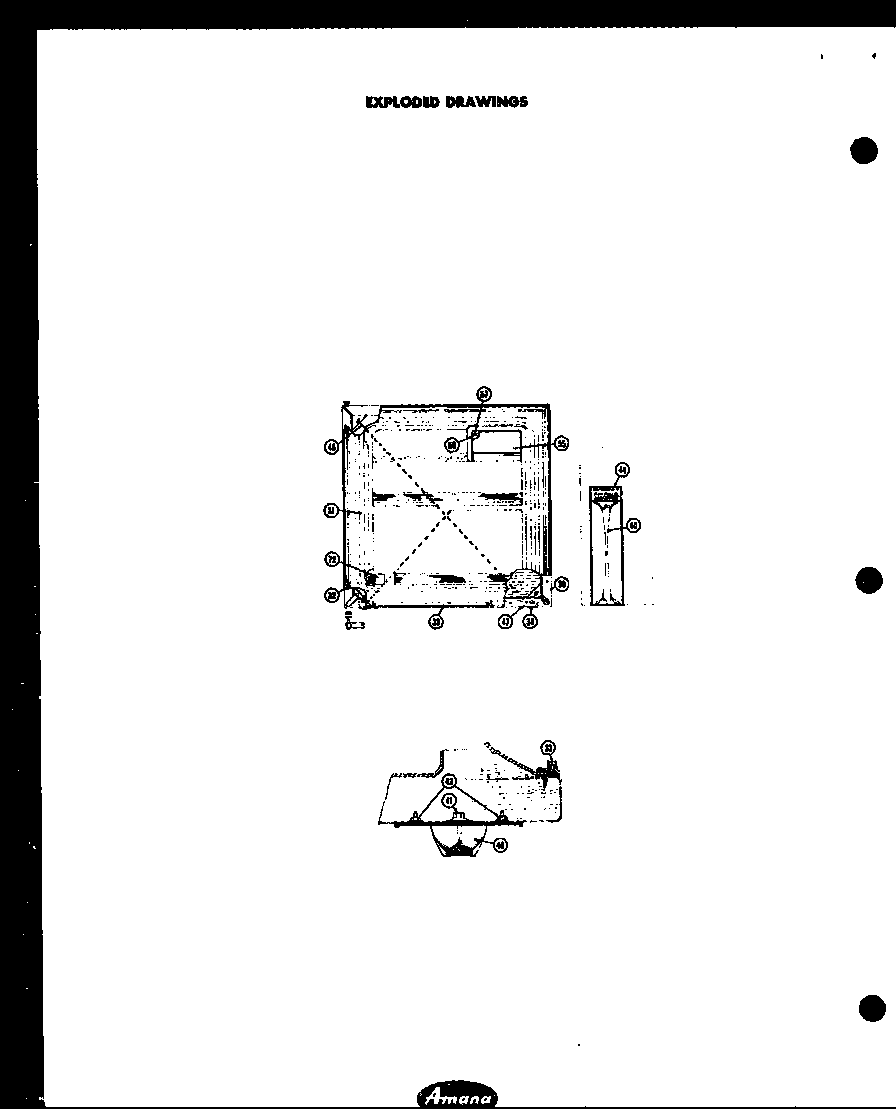 Amana FFS125LA base asm diagram