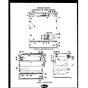 Amana BFF125 refrigerator liner assembly (bfr95) (bfr105) (bff98) (bffs98) (bff105) (bffs105) (bff125) (bffs125) diagram