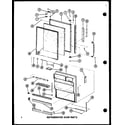 Amana BC20WC-P6023513WC refrigerator door parts diagram