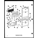Amana BC20WA-P6023513WA evaporator parts diagram