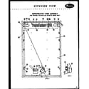 Amana FPR105A refrigerator liner assembly (fpr105a) (ff105) (im105) (ff125) (im125) diagram
