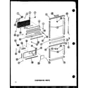 Amana BCI20DC-P747022WC evaporator parts diagram