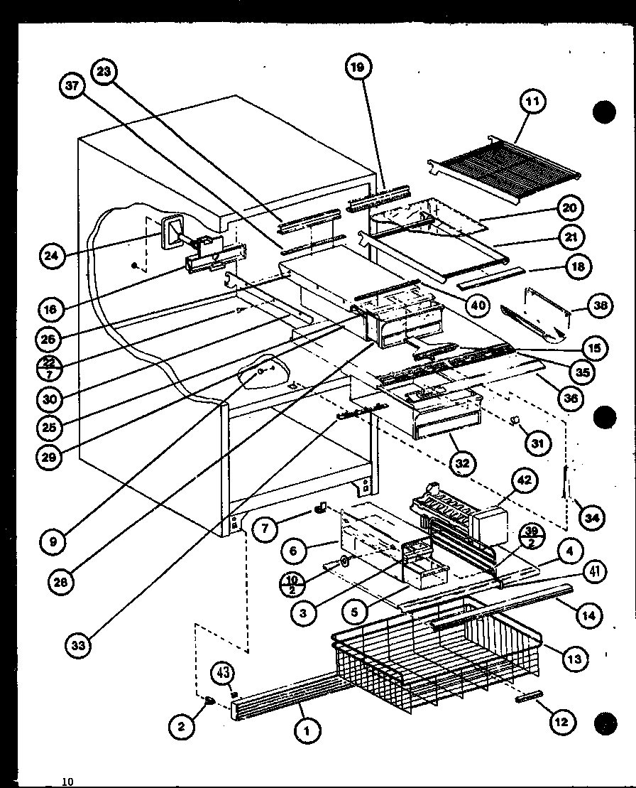 Amana BC20K-P7812501W (bc20k/p7812501w) (br20k/p7812502w) (bc20k/p7812507w) (bw20k/p7812510w) diagram