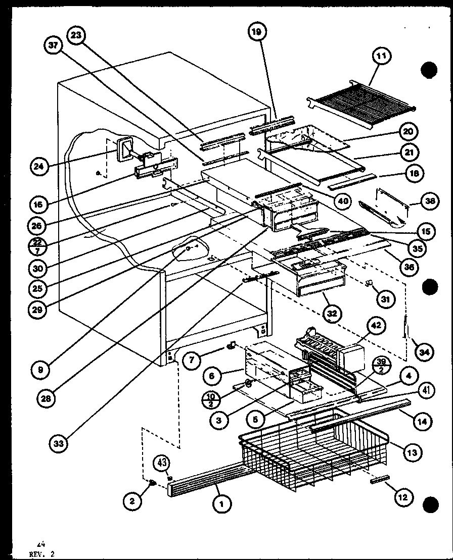 Amana BC20K-P7812501W (br20k/p7812511w) (bc20k/p7812514w) (bw20k/p7812516w) diagram