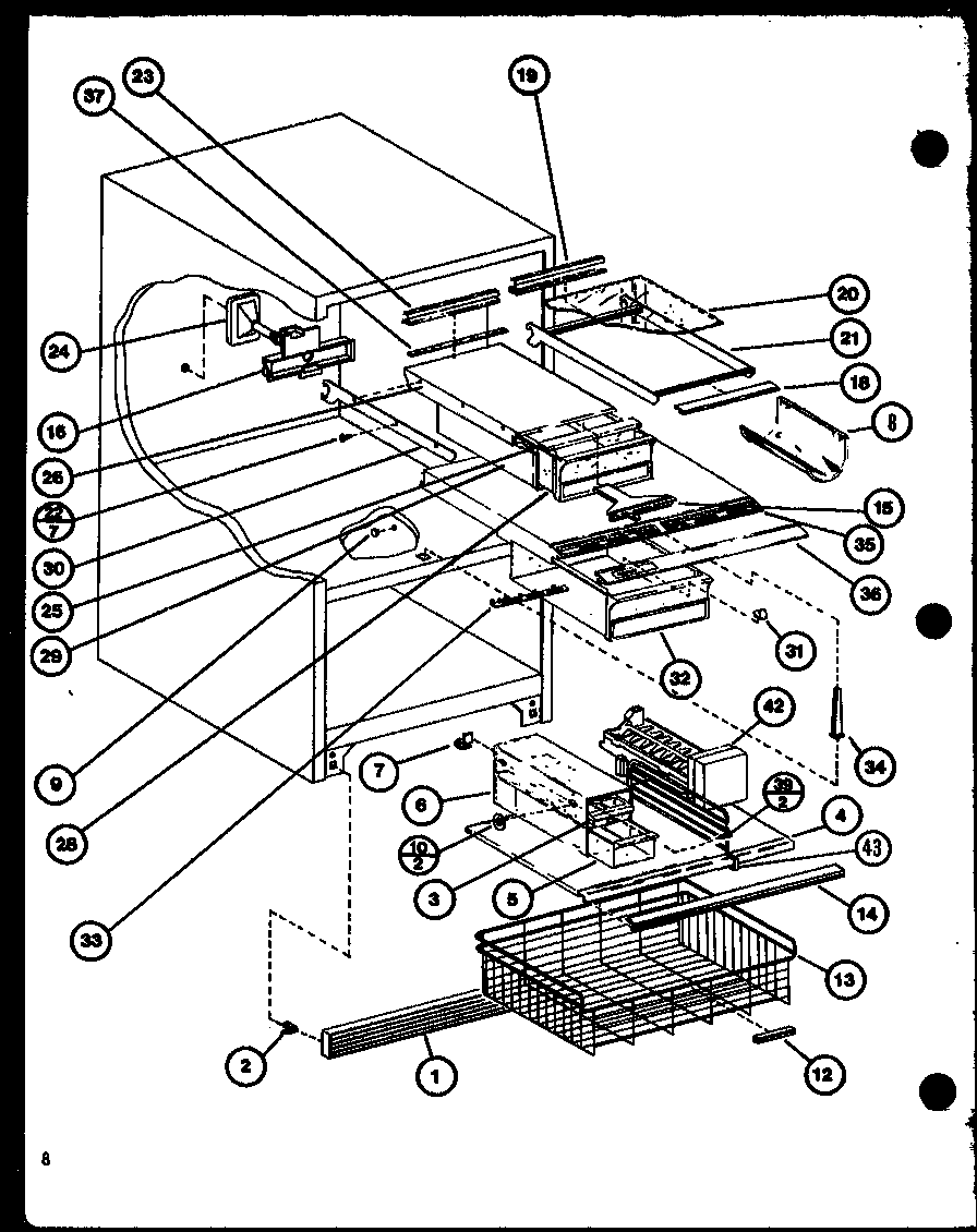 Amana BX20K-P7812512W (bx20k/p7812503w) (bx20k/p7812512w) diagram