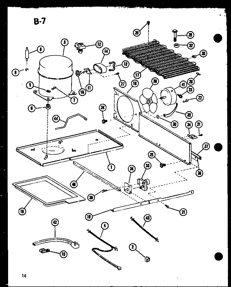 Amana ESRFC16B-P60235-16W (esrfc16b/p60235-16w) diagram