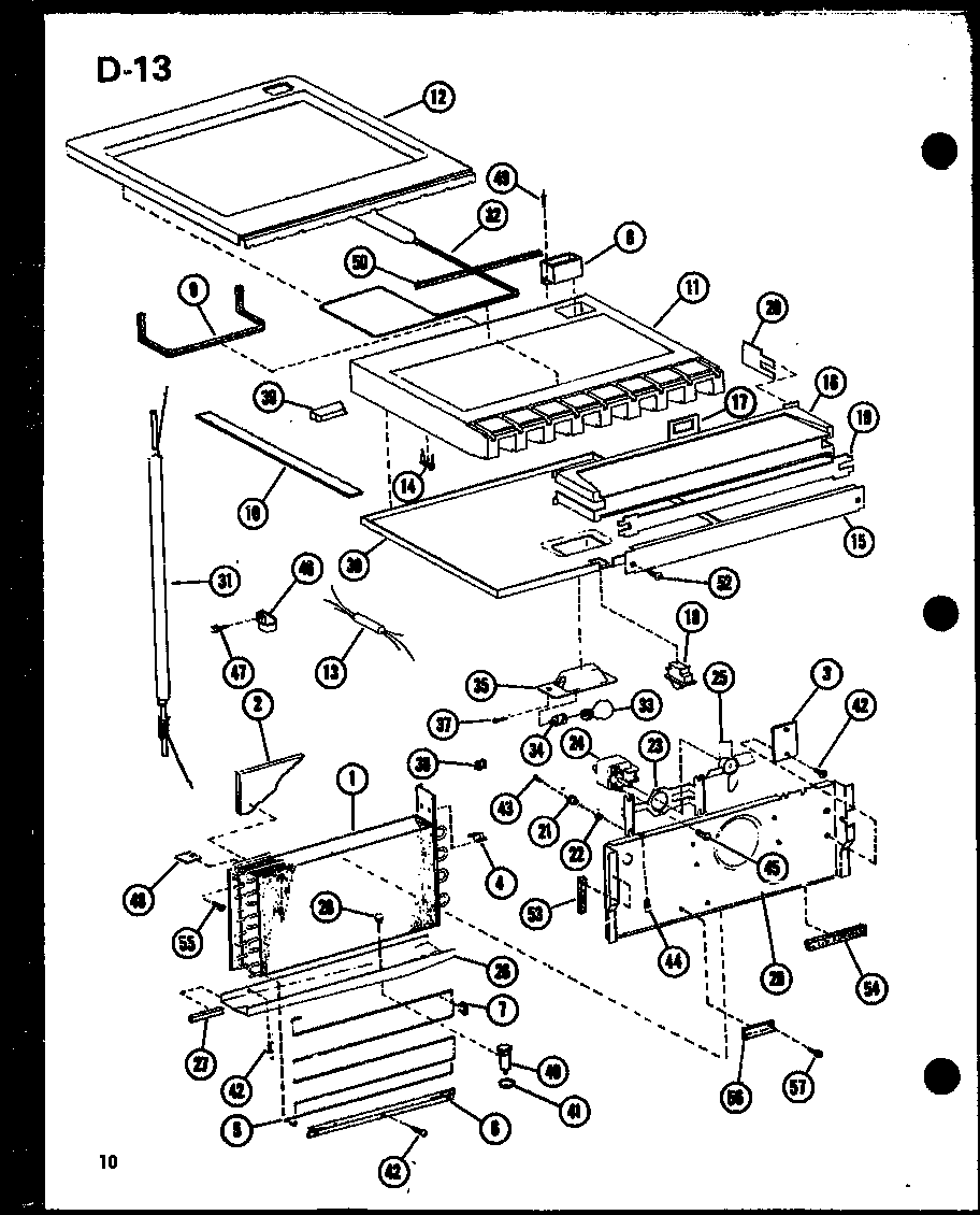 Amana ESBFC16D-C-P60235-23WC evaporator diagram