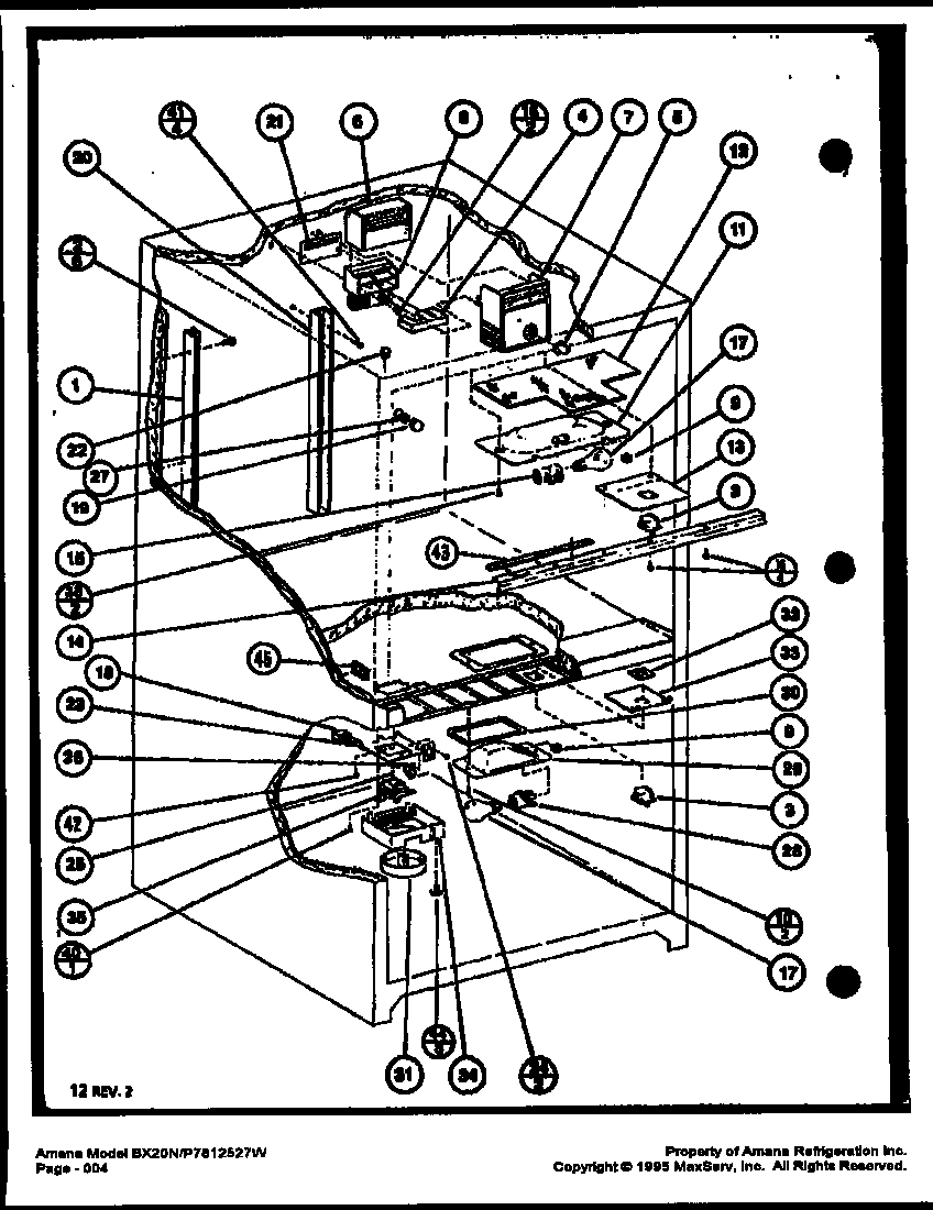 Amana BX20N-P7812527W (bx20n/p7812527w) diagram