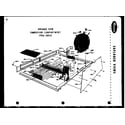 Amana FPR16 exploded view compressor compartment (fpr16) diagram