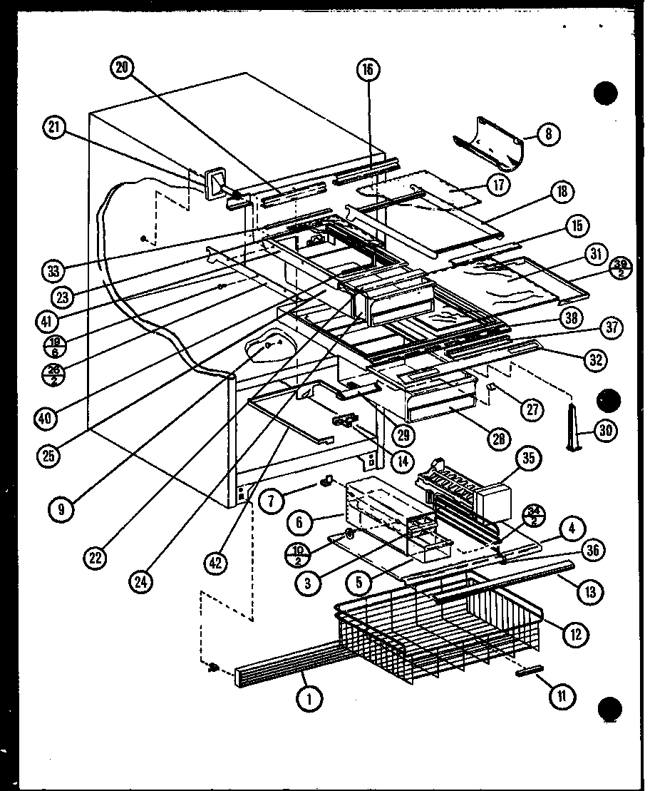 Amana 86058-P7812530W (86051/p7812529w) (86058/p7812530w) diagram