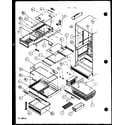Amana BX20QG-P1125510WG cabinet interior (bx20qg/p1125502wg) (bx20qw/p1125502ww) (bx20ql/p1125510wl) (bx20ql/p1125502wl) (bx20qg/p1125510wg) (bx20qw/p1125510ww) diagram