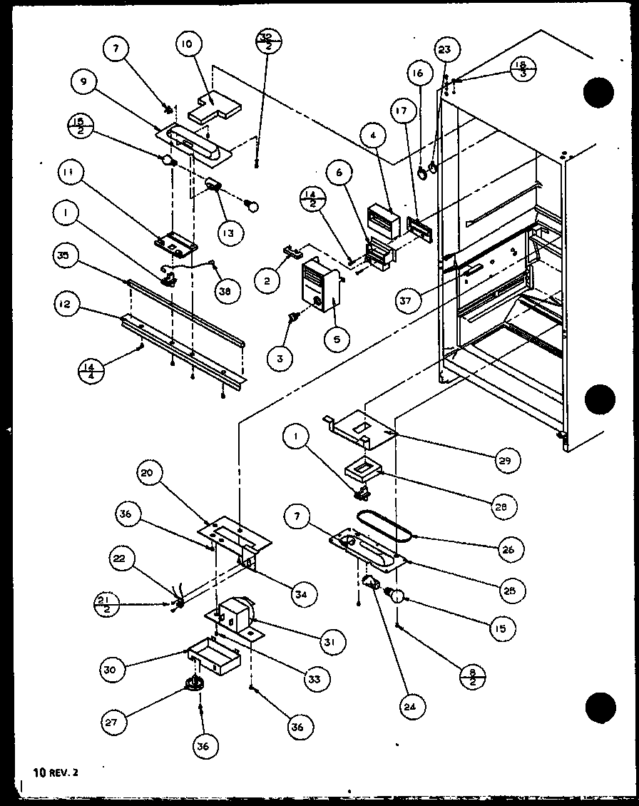 Amana 86068L-P1125506WL controls and lamps (86061w/p1125505ww) (86061w/p1125512ww) (86065e/p1125514we) (86068l/p1125513wl) (86068l/p1125506wl) diagram