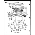 Amana CD7/P60240-63W chest freezer diagram
