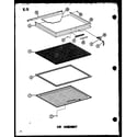 Amana CD9B-L/P60330-80WL lid assembly diagram