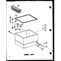 Amana C7B-1-L/P7398030WL cabinet parts diagram