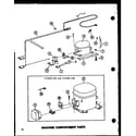 Amana C7B-1-L/P7398030WL machine compartment parts diagram