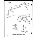 Amana C15B-1/P73980-19W machine compartment parts diagram