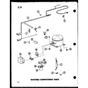 Amana C28B-1-L/P73980-38WL machine compartment parts diagram