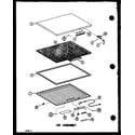 Amana C15B1/P7398043W lid assembly diagram