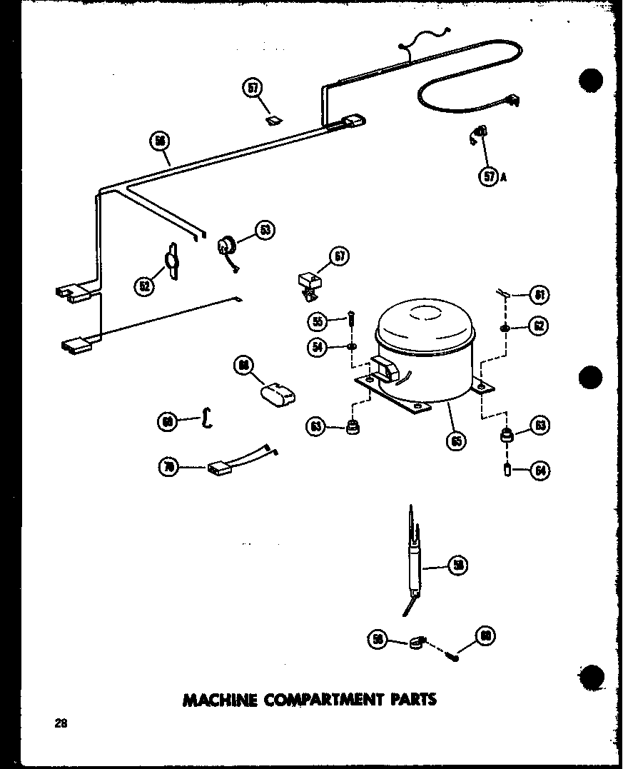 Amana EC28F-C/P60212-77WC machine compartment parts (c11f/p60212-65w) (c11f-c/p60212-65wc) (c11f-ag/p60212-65wg) (c11f-a/p60212-65wa) (c11f/p60212-83w) (c11f-c/p60212-83wc) (c11f-ag/p60212-83wg) (c11f-a/p60212-83wa) (c15f/p60212-66w) (c15f-c/p60212-66wc) (c15f-ag/p60212-66wg) (c15 diagram